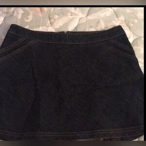 NWOT LONDONJean Mini Skirt(8)